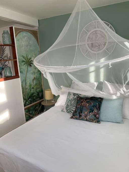 Villa La Kaz Hibiscus, Jacuzzi Prive Le Tampon Exterior foto